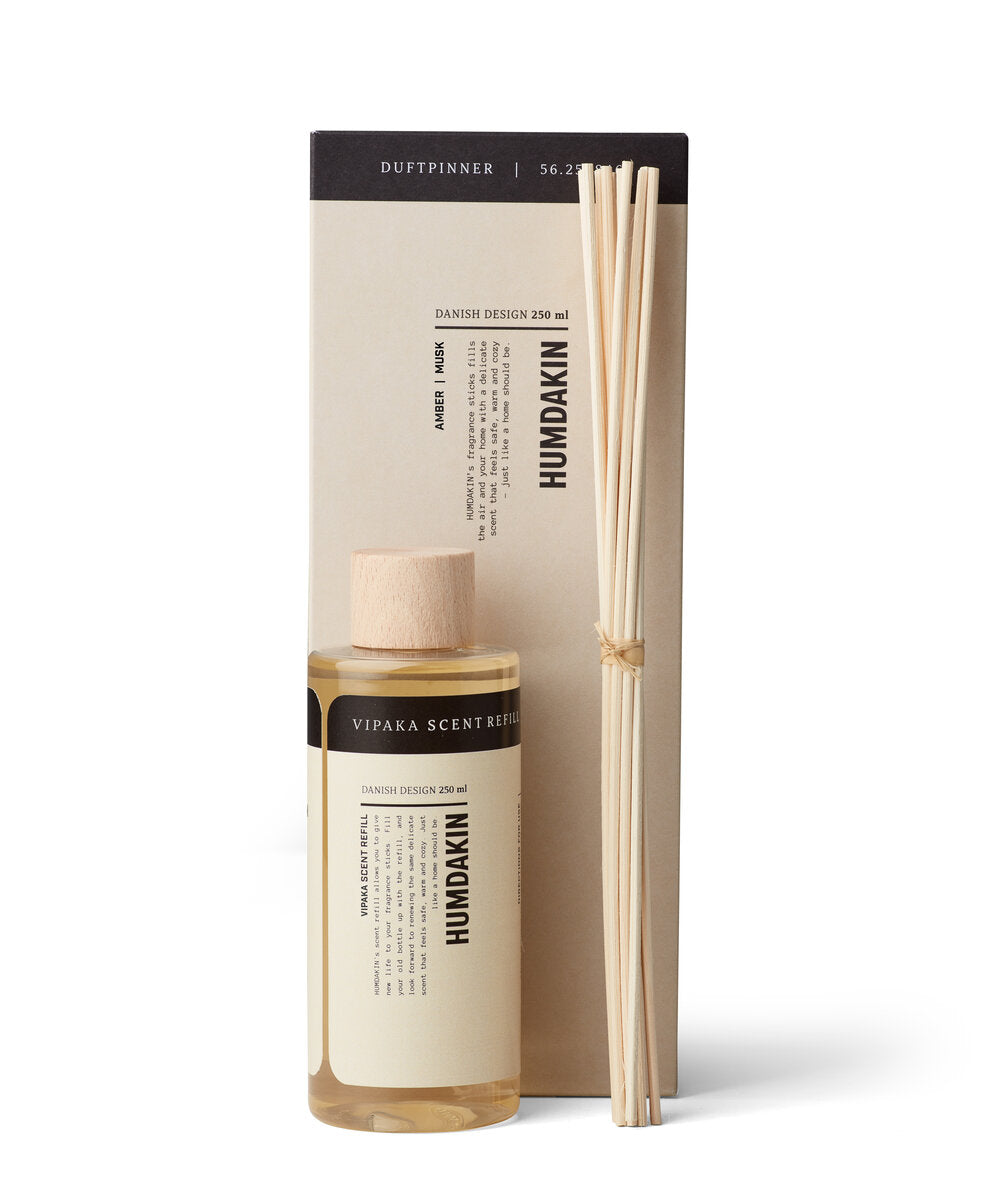 Duftpinde refill, Vipaka - 250 ml.